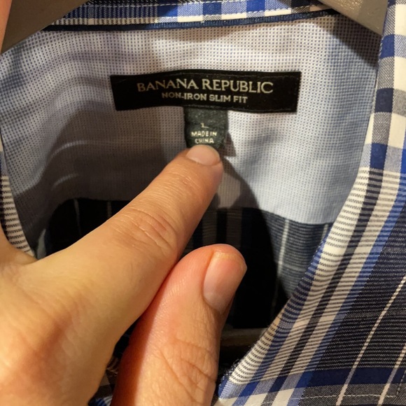 Banana Republic slim fit flannel - Picture 3 of 3